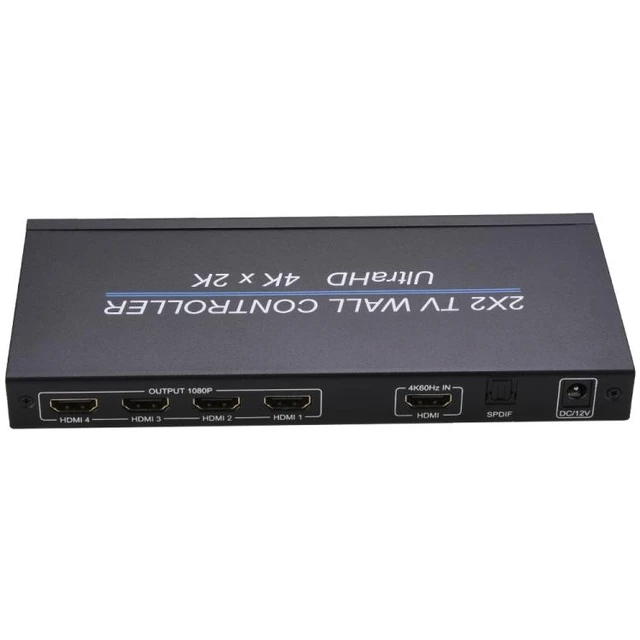 Alt view image 10 of 14 - BT14 Ultra HD 4K x 2K 2X2 HDMI TV Wall Controller Multi-screen Splicing Processor