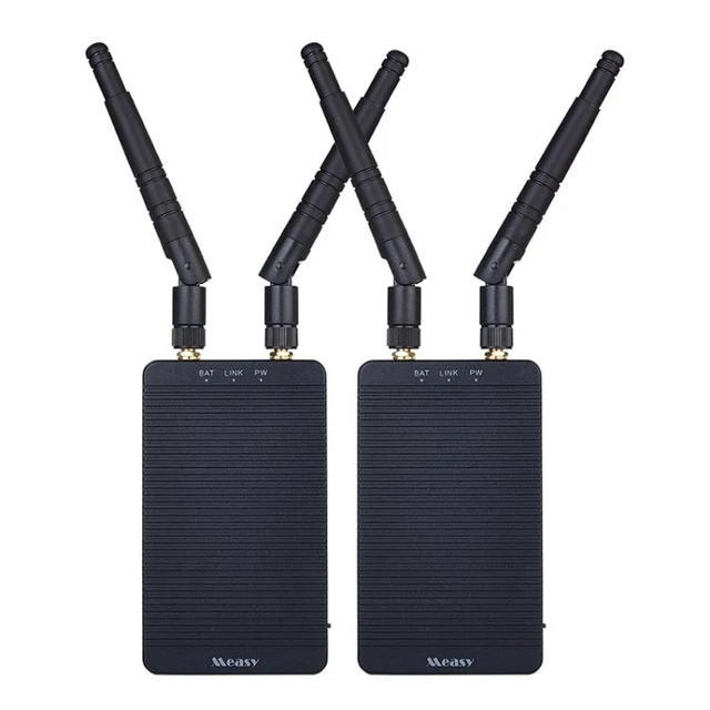 Alt view image 8 of 14 - Measy T1 4K HDMI 2.0 Wireless Audio Video Transmitter Receiver Extender Transmission System, Transmission Distance: 200m, EU Plug(Black) EU Plug (Black)