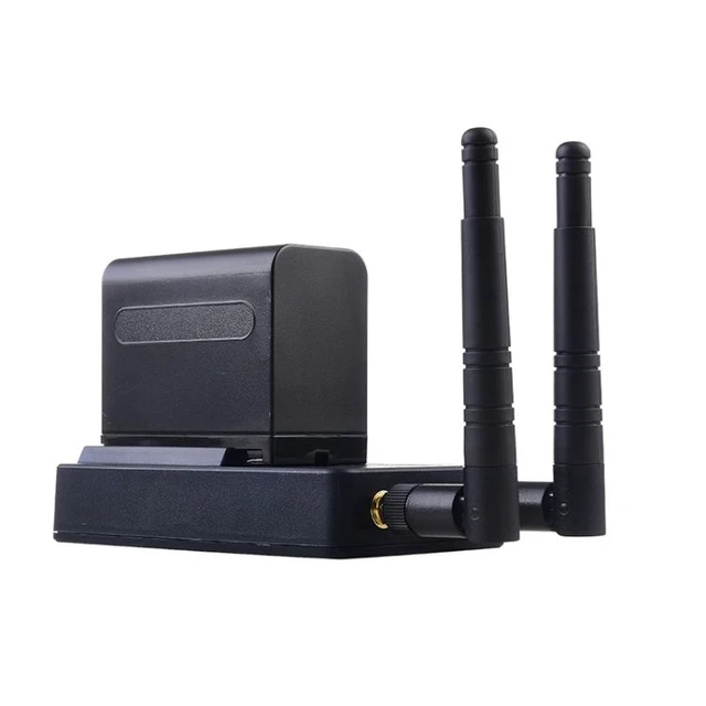 Alt view image 12 of 14 - Measy T1 4K HDMI 2.0 Wireless Audio Video Transmitter Receiver Extender Transmission System, Transmission Distance: 200m, EU Plug(Black) EU Plug (Black)