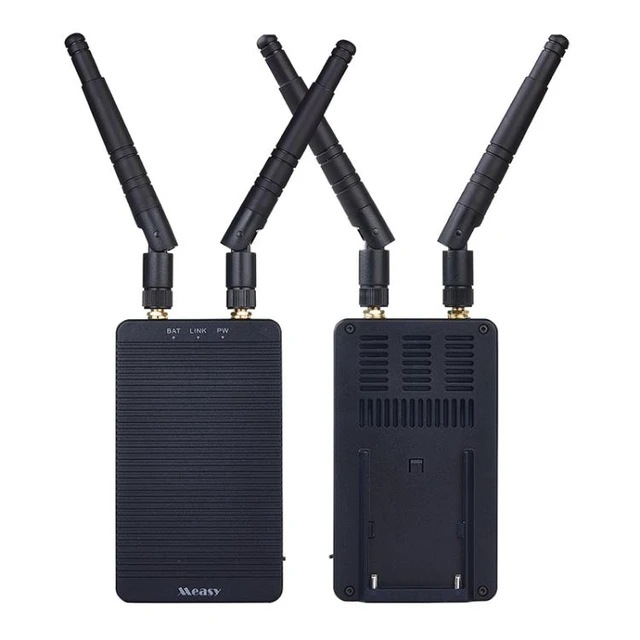 Alt view image 9 of 14 - Measy T1 4K HDMI 2.0 Wireless Audio Video Transmitter Receiver Extender Transmission System, Transmission Distance: 200m, EU Plug(Black) EU Plug (Black)