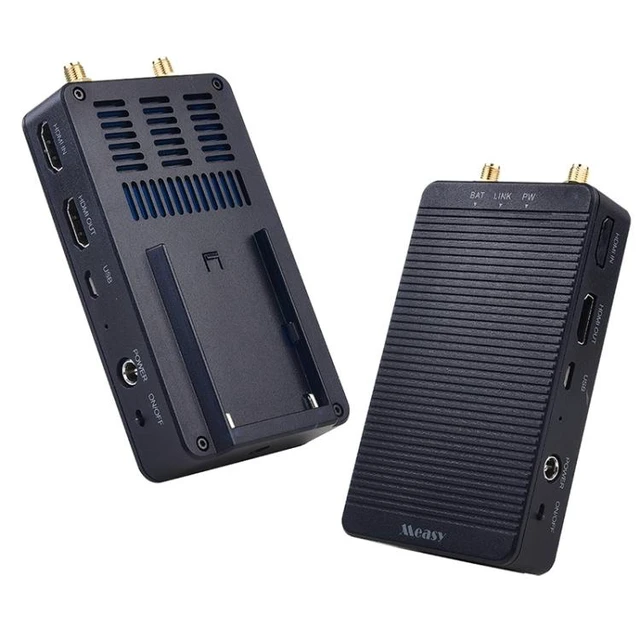 Alt view image 11 of 14 - Measy T1 4K HDMI 2.0 Wireless Audio Video Transmitter Receiver Extender Transmission System, Transmission Distance: 200m, EU Plug(Black) EU Plug (Black)