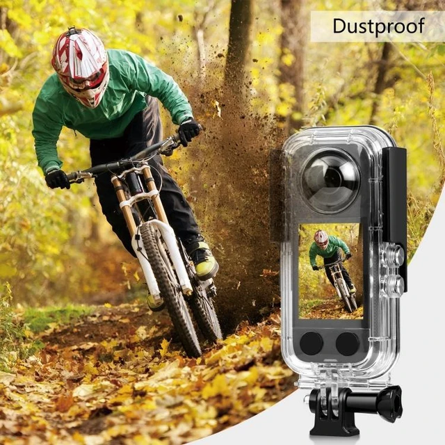 Alt view image 12 of 14 - For Insta360 X3 PULUZ 30m Underwater Waterproof Housing Case