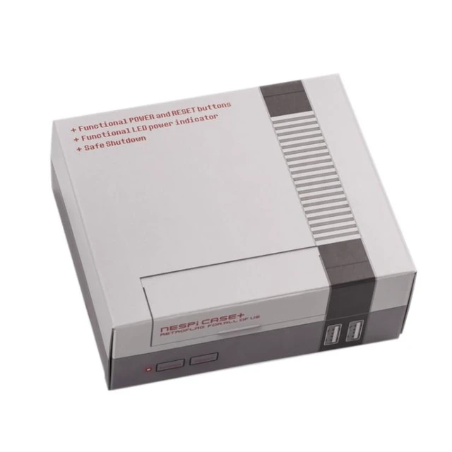 Alt view image 9 of 12 - Retroflag NESPi Case+ Game Console Box With LED Indicator For Raspberry Pi Retroflag NESPi Case+