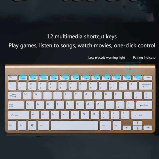 Alt view image 12 of 14 - USB External Notebook Desktop Computer Universal Mini Wireless Keyboard Mouse, Style:Keyboard and Mouse Set Keyboard and Mouse Set (Black )