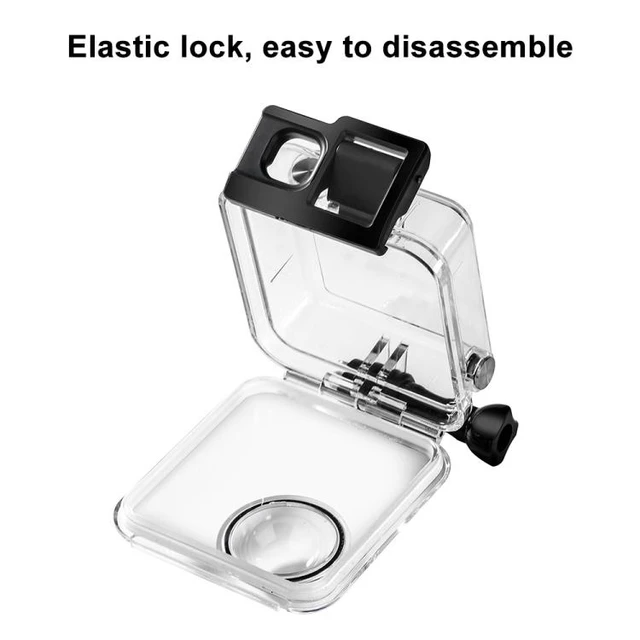 Alt view image 10 of 14 - PULUZ 45m Underwater Waterproof Housing Diving Case for GoPro MAX, with Buckle Basic Mount & Screw