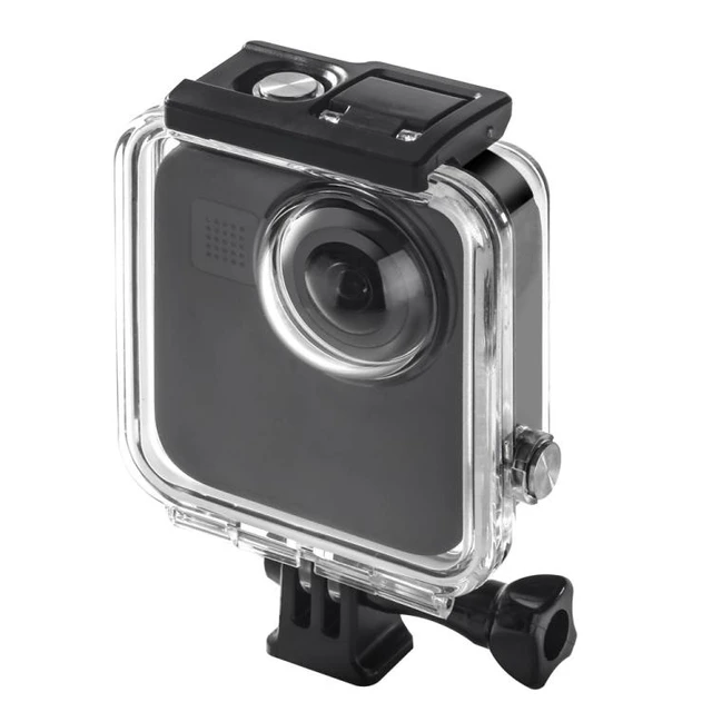 Alt view image 11 of 14 - PULUZ 45m Underwater Waterproof Housing Diving Case for GoPro MAX, with Buckle Basic Mount & Screw