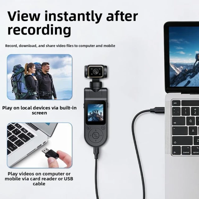 Alt view image 12 of 14 - X20 HD Lens Body Camera Portable Infrared Night Vision Recording Action Camera 1080P+WFIF