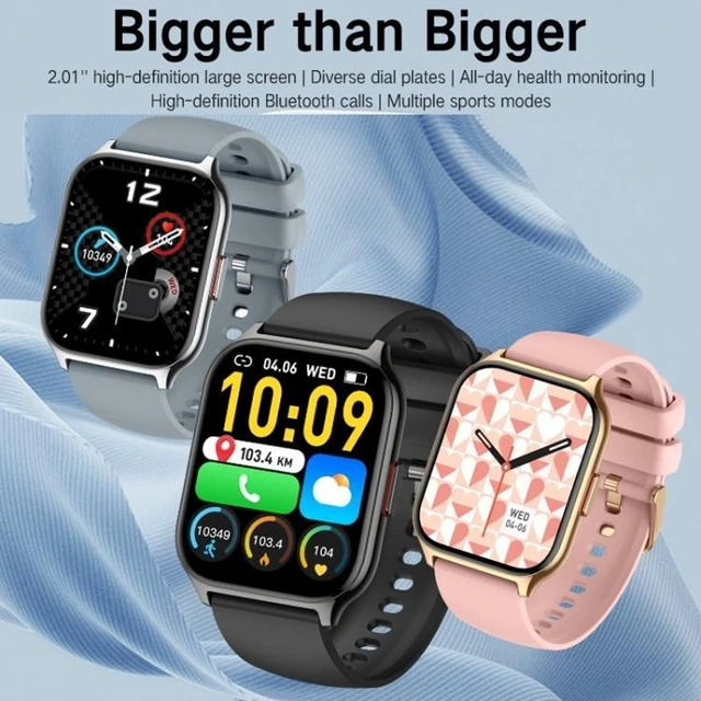 Alt view image 9 of 14 - Blood Oxygen / Sleep / Heart Rate Health Monitoring Smart Watch Square Sports Double Strap Watch Gold Steel+Silicone Pink (Gold Steel+Silicone Pink)