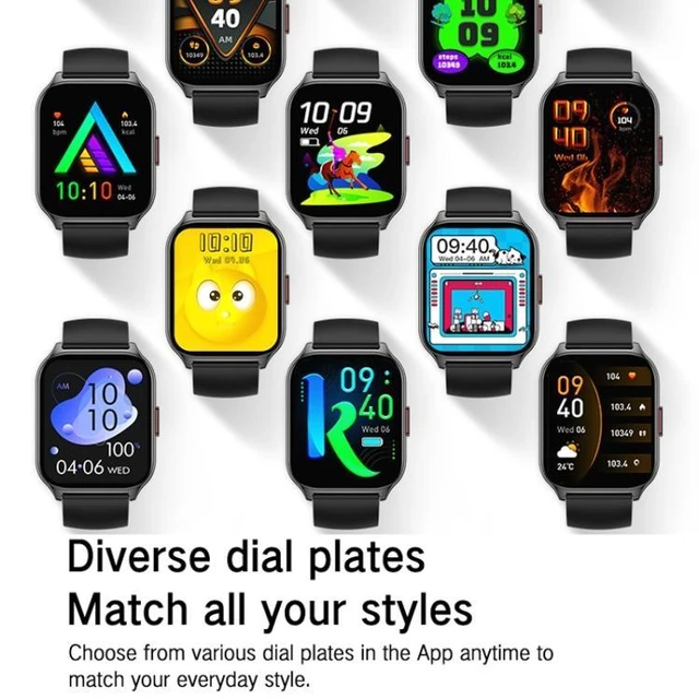 Alt view image 11 of 14 - Blood Oxygen / Sleep / Heart Rate Health Monitoring Smart Watch Square Sports Double Strap Watch Gold Steel+Silicone Pink (Gold Steel+Silicone Pink)