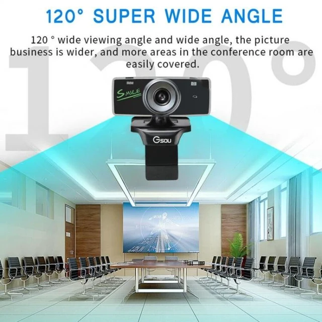 Alt view image 10 of 14 - Gsou B18S HD Webcam Built-in Microphone Smart Web Camera USB Streaming Live Camera With Noise Cancellation