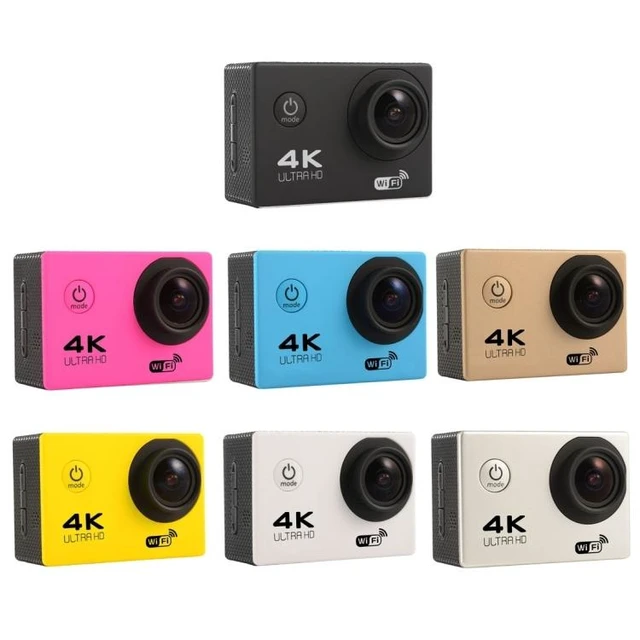 Alt view image 9 of 14 - F60 2.0 inch Screen 170 Degrees Wide Angle WiFi Sport Action Camera Camcorder with Waterproof Housing Case, Support 64GB Micro SD Card (Black)