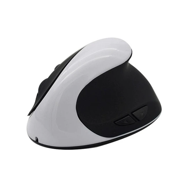 Alt view image 10 of 10 - JSY-03 6 Keys Wireless Vertical Charging Mouse Ergonomic Vertical Optical Mouse(Red)