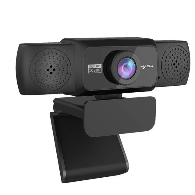 Alt view image 8 of 14 - HXSJ S5 1080P Adjustable HD Video Webcam PC Camera with Microphone(Black)