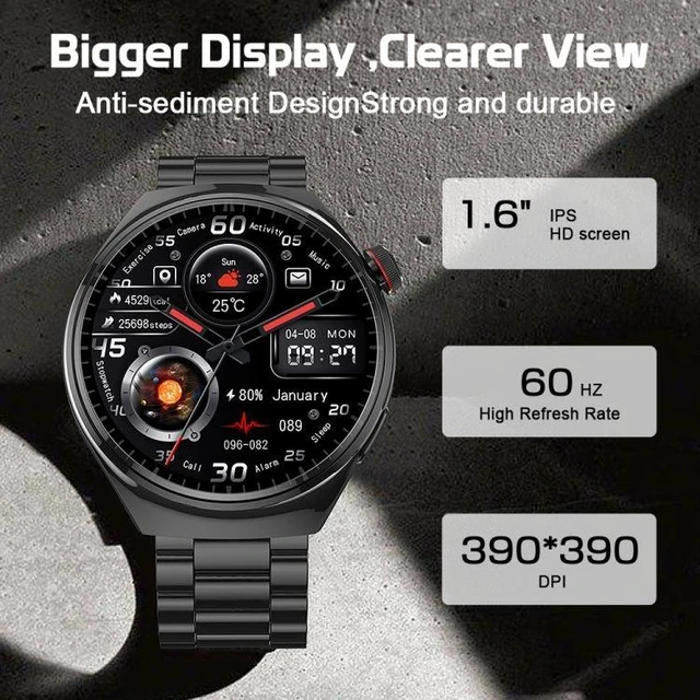 Alt view image 9 of 14 - LEMFO LF38 1.6 inch IPS Screen Silicone Strap Smart Watch Supports Blood Oxygen Monitoring (Silver)