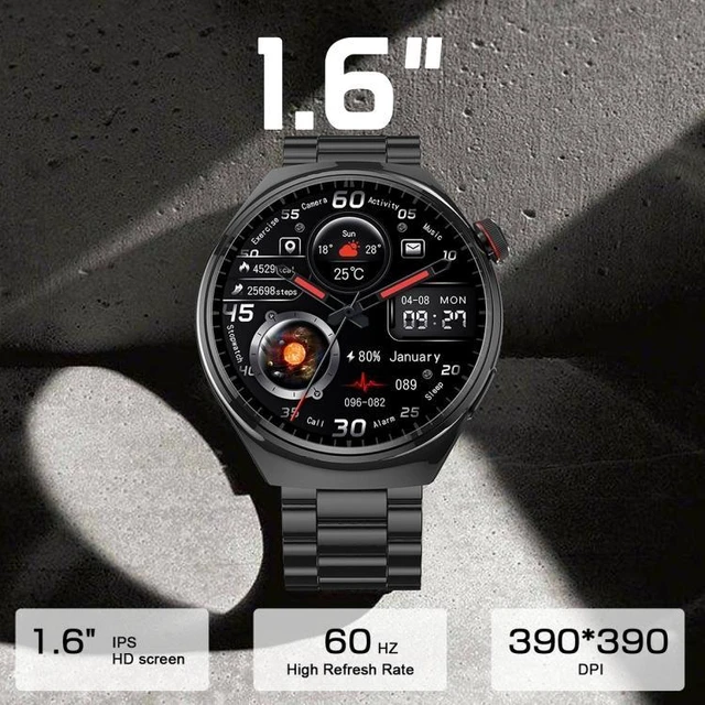 Alt view image 11 of 14 - LEMFO LF38 1.6 inch IPS Screen Silicone Strap Smart Watch Supports Blood Oxygen Monitoring (Silver)