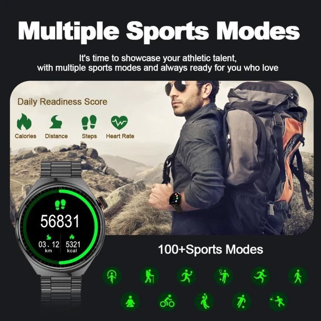 Alt view image 14 of 14 - LEMFO LF38 1.6 inch IPS Screen Silicone Strap Smart Watch Supports Blood Oxygen Monitoring (Silver)