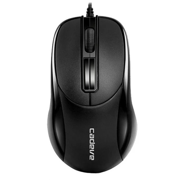Alt view image 7 of 10 - 2 PCS Cadeva 006 3 Keys Wired Mouse Household Computer Mouse(USB Interface)