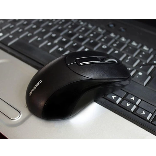 Alt view image 10 of 10 - 2 PCS Cadeva 006 3 Keys Wired Mouse Household Computer Mouse(USB Interface)