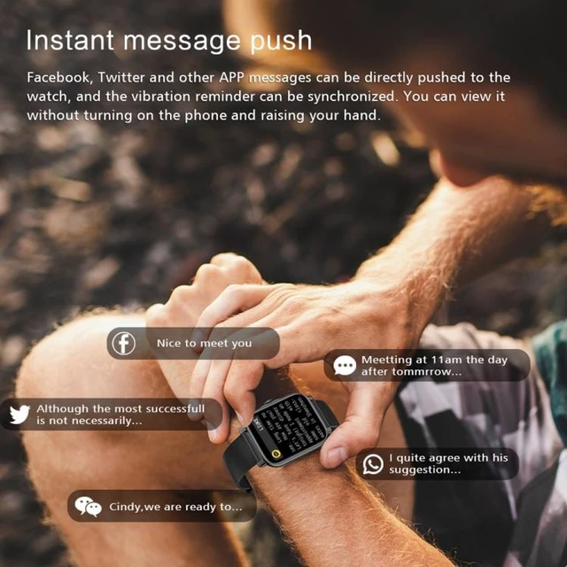 Alt view image 12 of 14 - GT30 1.69 inch TFT Screen Smart Watch, Steel Bnad IP67 Waterproof Support Bluetooth Call / Multiple Sports Modes Steel Bnad (Silver)