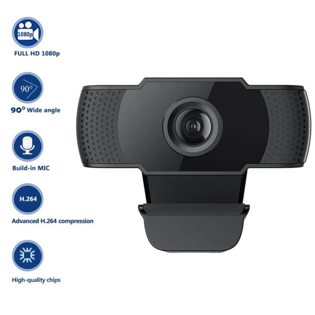 Alt view image 9 of 14 - HD 1080P Megapixels USB Webcam Camera CMOS Sensor with MIC for Computer PC Laptops