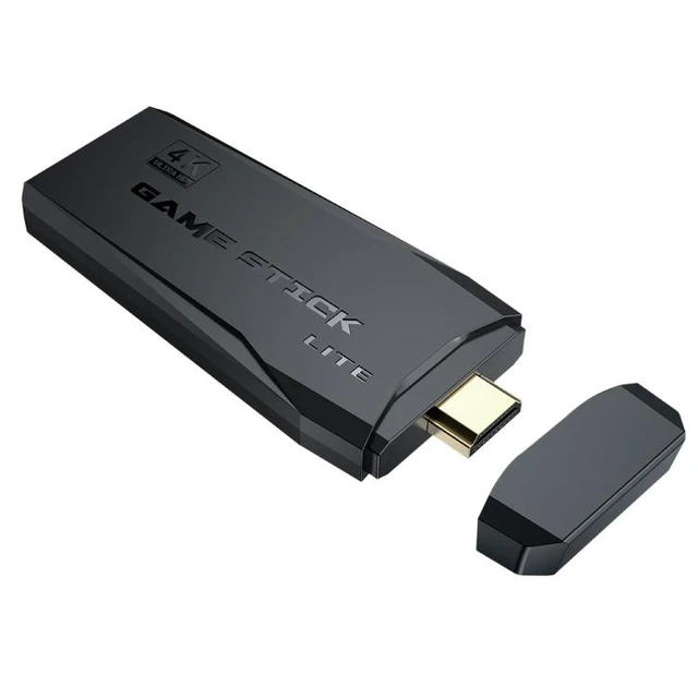 Alt view image 9 of 14 - M8 Wireless HDMI Arcade Game Home TV Mini Game Machine with 2 x GamePads 64G Memory M8 64G (Wireless)