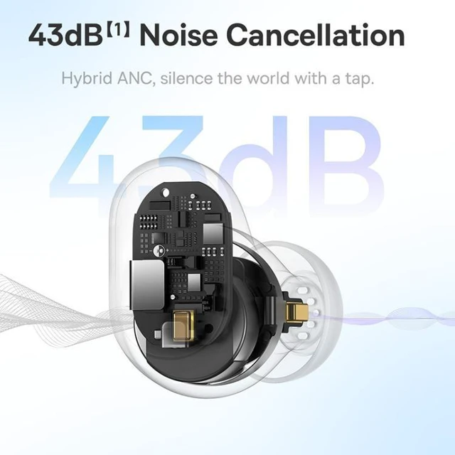 Alt view image 12 of 14 - Baseus Bowie Series WM05 TWS True Wireless Bluetooth Earphone