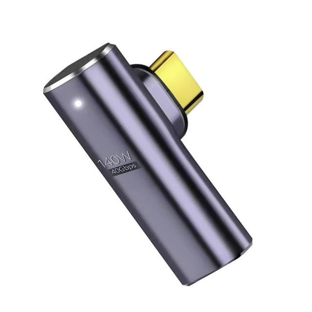 Alt view image 8 of 10 - 140W USB4.0 Magnetic Adapter USB C To Type C 40Gbps Fast Charging Magnet Converter Cable Connector 8K@60Hz USB Type C Adapter(3)