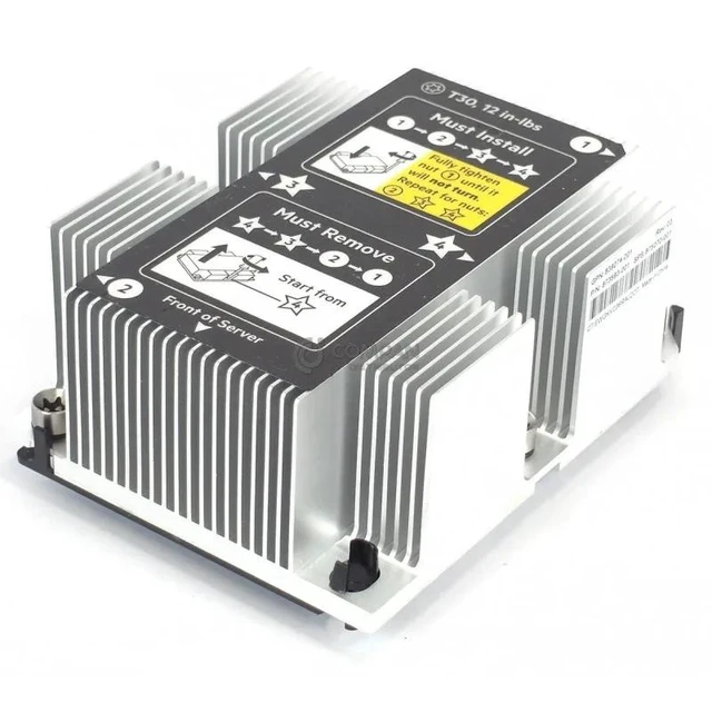 Alt view image 7 of 10 - 873592-001 875070-001 Heatsink For Proliant DL380 DL388 G10 Server