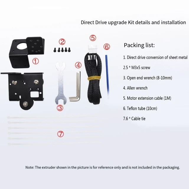 Alt view image 8 of 12 - 3D Printer Extruder Back Support Plate with Pulley for Ender 3 Metal Backplane(Backboard with caste)