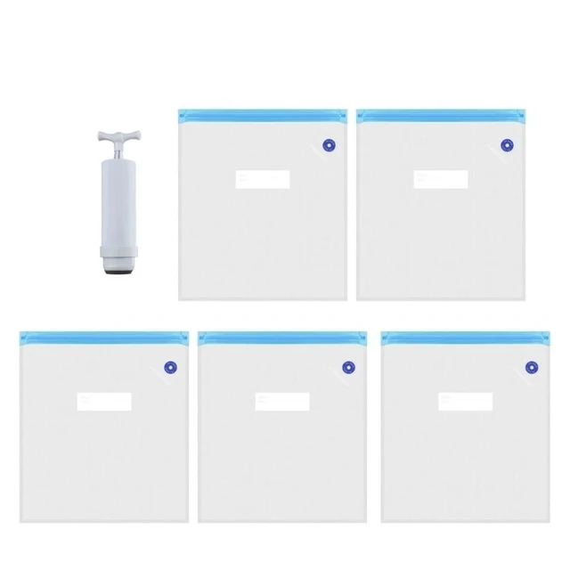 Alt view image 10 of 12 - 3D Printer Consumables Vacuum Sealing Bags Vacuum Pump PLA TPU Material ABS Wire Compression Storage Bag Set(20)