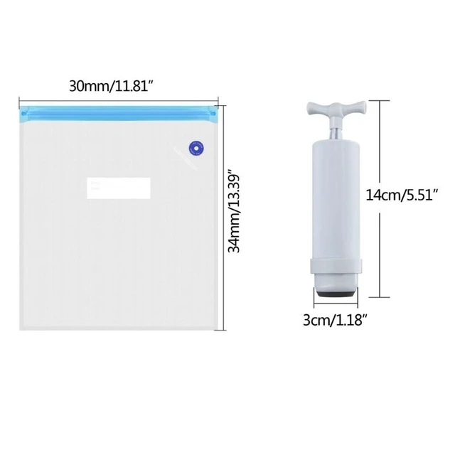 Alt view image 12 of 12 - 3D Printer Consumables Vacuum Sealing Bags Vacuum Pump PLA TPU Material ABS Wire Compression Storage Bag Set(20)