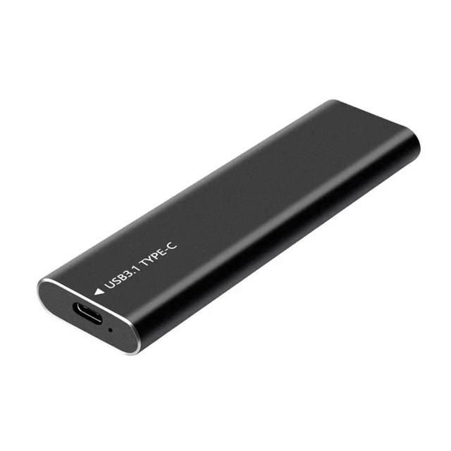 Alt view image 4 of 6 - M.2 NVME NGFF External SSD Case USB Type C Hard Disk Case 10Gbps PCIe Solid State Drive Enclosure NGFF SATA for Tablet Laptop