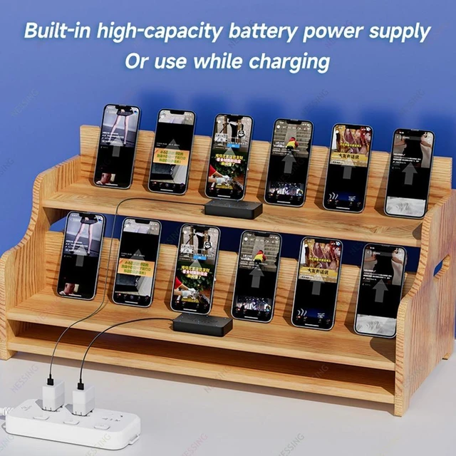 Alt view image 8 of 12 - Auto Slide phone screen Automatic Brush Screen Swipe Sliding Screen Video Reading tools Suitable for all mobile phones(6 IN 1)