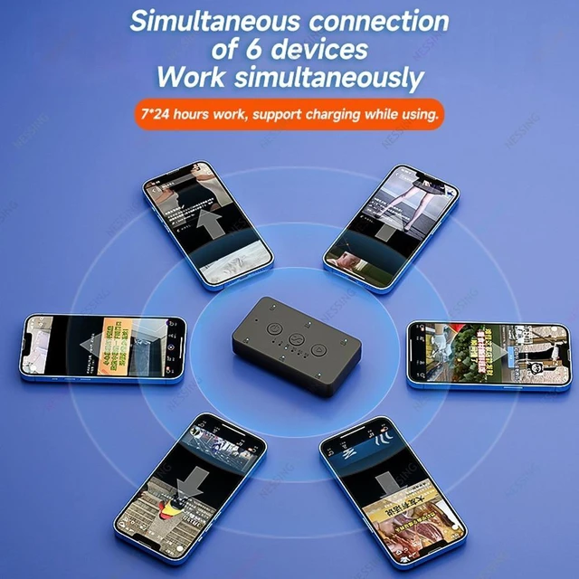 Alt view image 10 of 12 - Auto Slide phone screen Automatic Brush Screen Swipe Sliding Screen Video Reading tools Suitable for all mobile phones(6 IN 1)