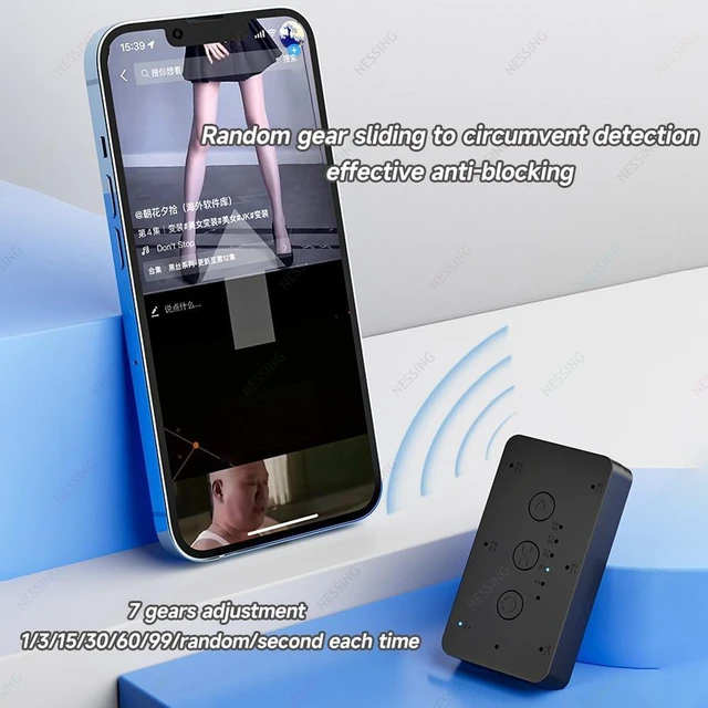 Alt view image 9 of 12 - Auto Slide phone screen Automatic Brush Screen Swipe Sliding Screen Video Reading tools Suitable for all mobile phones(6 IN 1)
