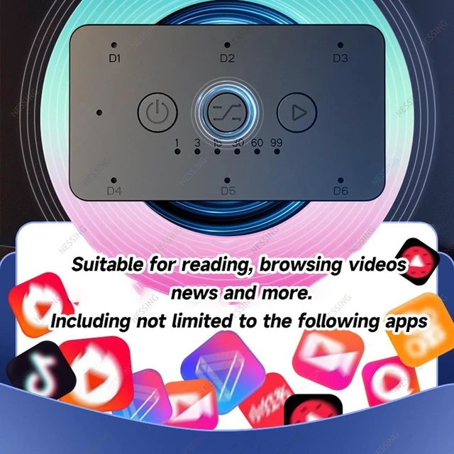 Alt view image 11 of 12 - Auto Slide phone screen Automatic Brush Screen Swipe Sliding Screen Video Reading tools Suitable for all mobile phones(6 IN 1)