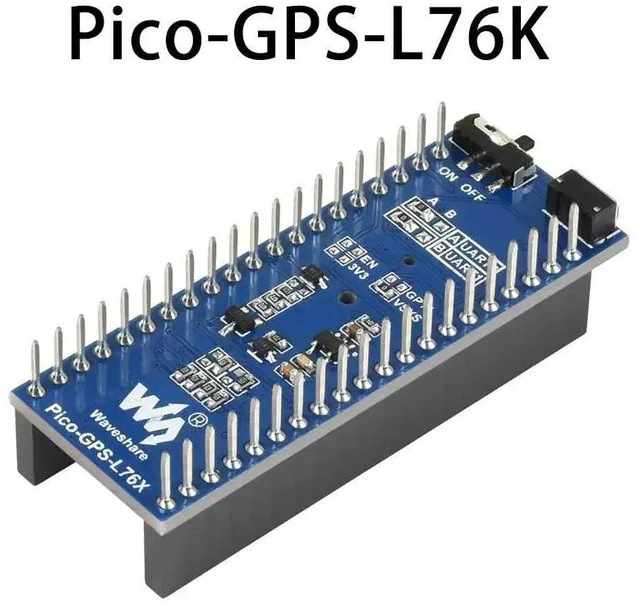 Alt view image 10 of 12 - Pi Pico GNSS expansion board L76K GPS Beidou (BDS) GLONASS QZSS A-GNSS Pico-GPS-L76K For RP2040/RP2350