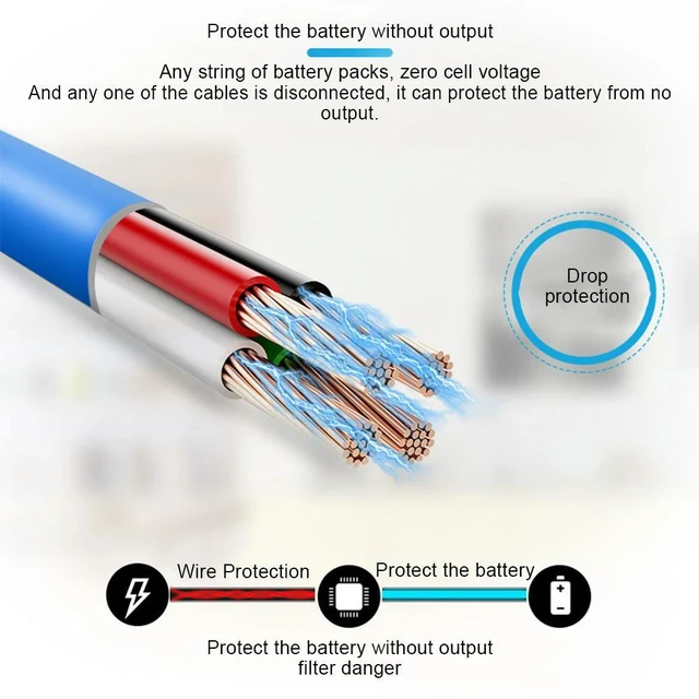 Alt view image 6 of 6 - 16S 48V 60A Lithium Protection Board Same Port Active Equalizer Module Temperature Control Management System