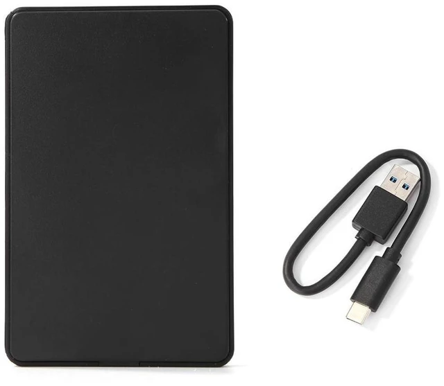 Alt view image 7 of 12 - 2.5 inch Hard Drive Enclosure USB 3.1 Type C SATA 3 HDD SSD Case Caddy 6GB/S High Speed Support 8TB Hard Disk(Type-C to USB3.1)