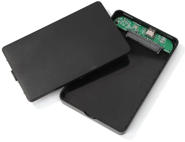 Alt view image 11 of 12 - 2.5 inch Hard Drive Enclosure USB 3.1 Type C SATA 3 HDD SSD Case Caddy 6GB/S High Speed Support 8TB Hard Disk(Type-C to USB3.1)