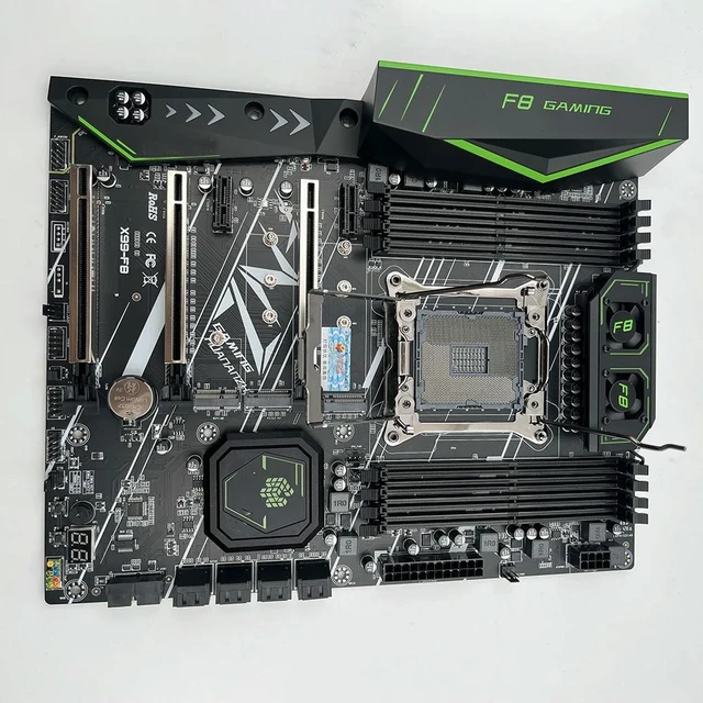 Alt view image 6 of 6 - XEON X99 motherboard LGA 2011-3 X99-F8