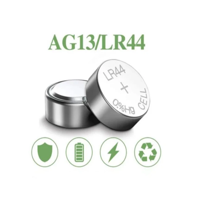 Alt view image 4 of 4 - capacity50pcs Cell Coin Watches Battery LR44 AG13 L1154 357 SR44 1.5V Alkaline Button Batteries Suitable For Watch