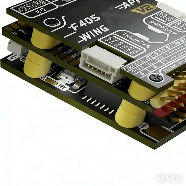Alt view image 5 of 6 - WING APP V2 F405 For Fixed Wing FPV Flight Controller, Supports For Speedybee APP Preset Function-DIY RC Airplane Components