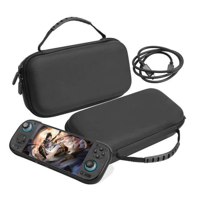 Alt view image 4 of 6 - EVA Shockproof Protective Carry Bag with Mesh Pocket Hard Shell Bag for Odin 3 Gaming Accessories