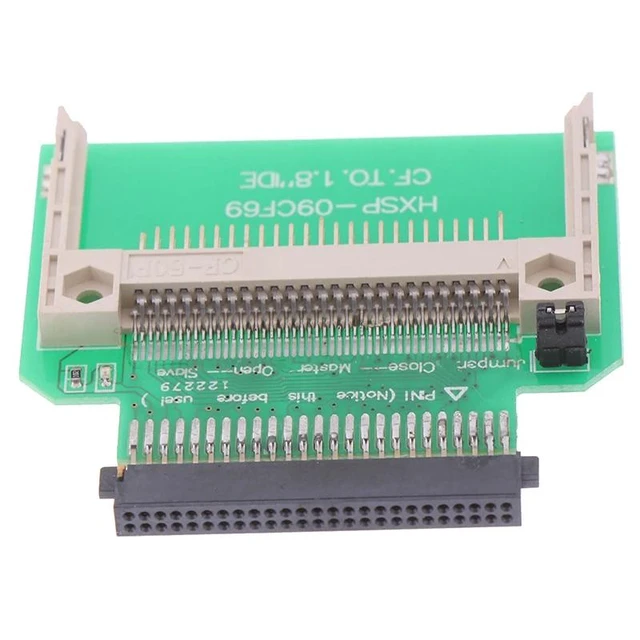 Alt view image 5 of 8 - Compact Flash CF To 1.8" IDE 50 Pin Converter Adapter Hard Drive Riser Card Adaptator