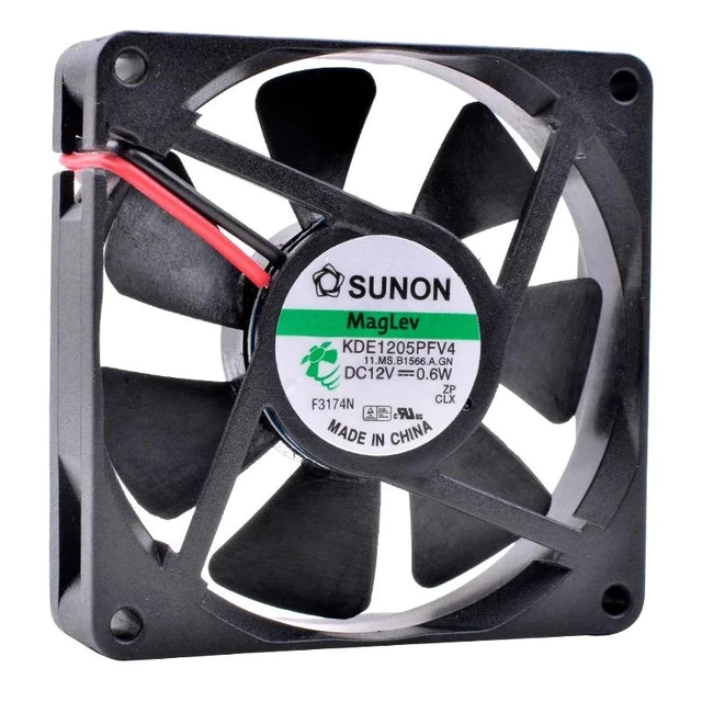 Alt view image 5 of 8 - KDE1205PFV4 5cm 50x50x10mm 50mm fan DC12V 0.6W Small mini computer case motherboard CPU cooling fan