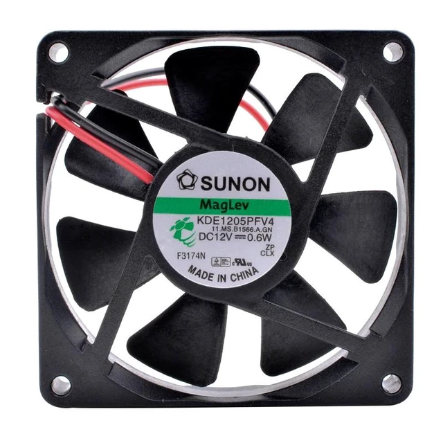 Alt view image 6 of 8 - KDE1205PFV4 5cm 50x50x10mm 50mm fan DC12V 0.6W Small mini computer case motherboard CPU cooling fan