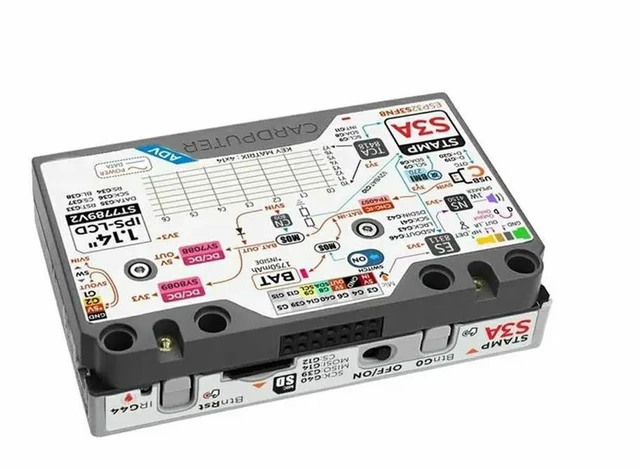 Alt view image 5 of 6 - Cardputer Adv Programmable Computer ESP32 Computer M5stamps3a Development Kit 56 Key Keyboard Card 1.14 Inch Screen