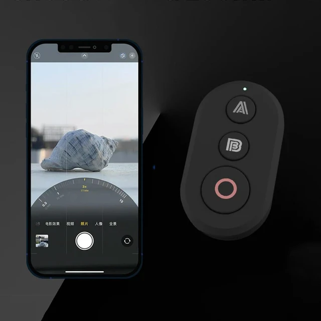 Alt view image 8 of 10 - BT Remote Controller Remote Control for X4 X3 X2 Ace Pro 2 GoPro 13 12 11