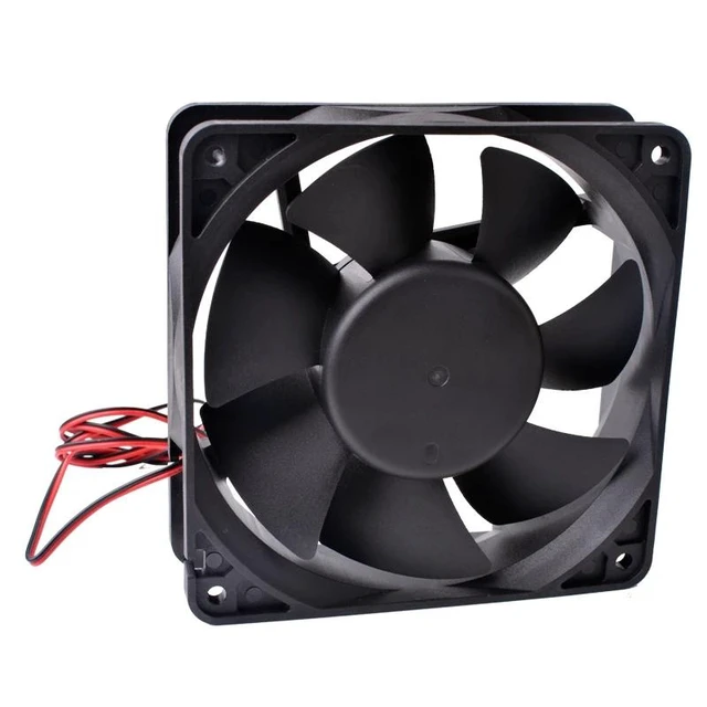 Alt view image 6 of 8 - 12038 120x120x38mm 120mm fan 24V 0.45A Two - line Double ball bearing large air volume inverter cooling fan